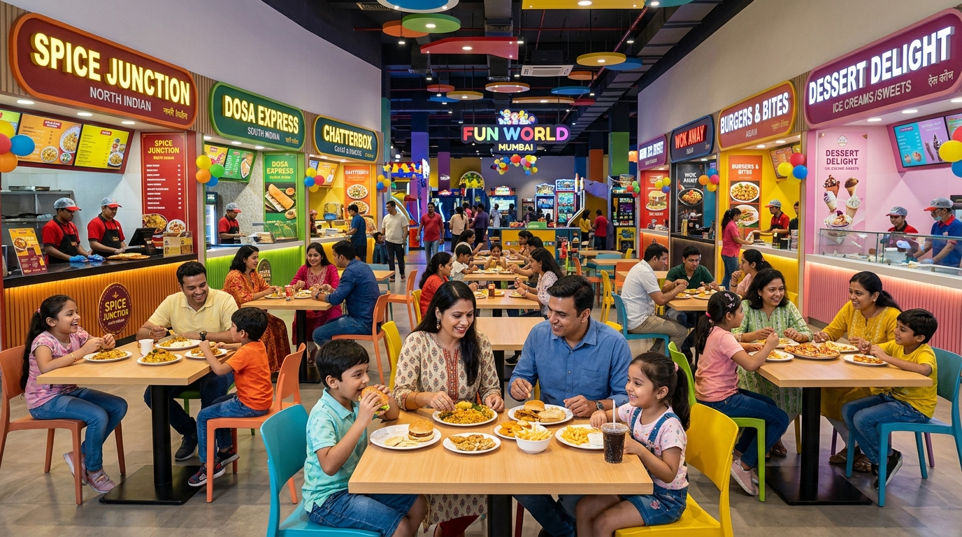 Food court at PlayVana