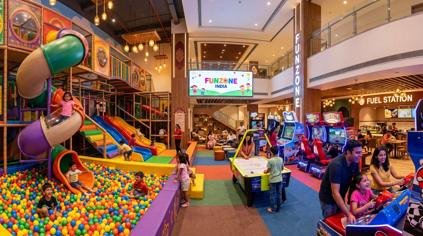 Full view of PlayVana family entertainment center